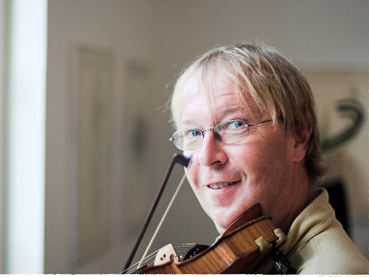 Violinisten Kim Sjøgren